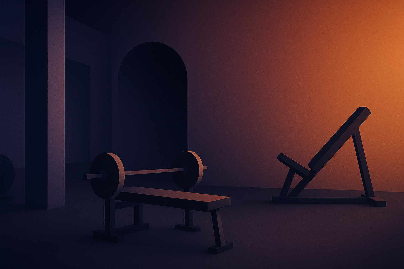 Joe's Gym website preview